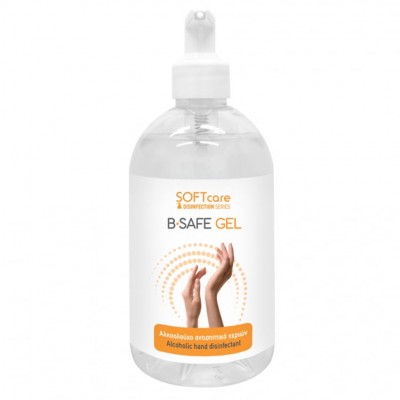 Αντισηπτικό Χεριών B-Safe Gel Soft 500ml 72% αιθανόλη
