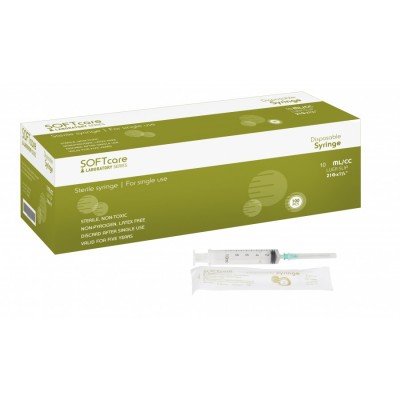 Σύριγγες 10cc G-21 G-21 x1½" 0.8 x 40mm Soft 100τμχ