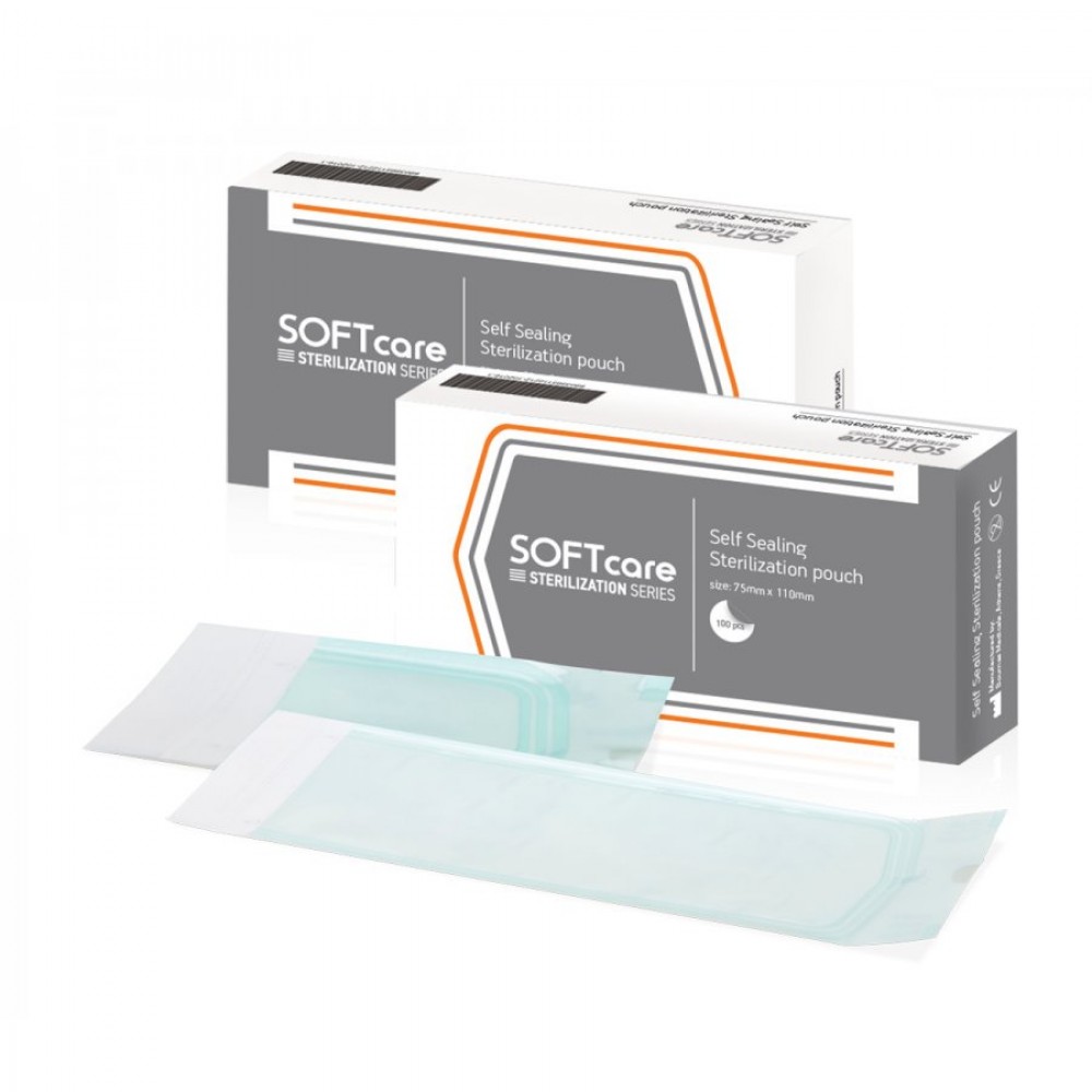 Θήκες Αυτοκόλλητες Αποστείρωσης Ατμού 140mmx250mm