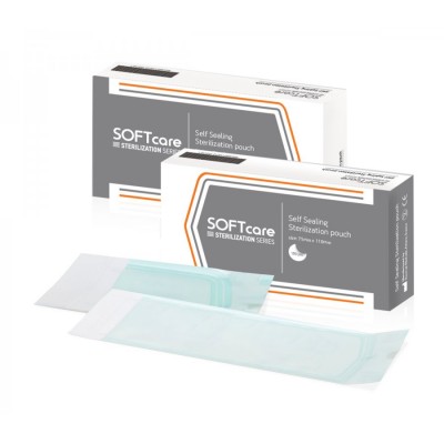 Θήκες Αυτοκόλλητες Αποστείρωσης Ατμού 140mmx250mm