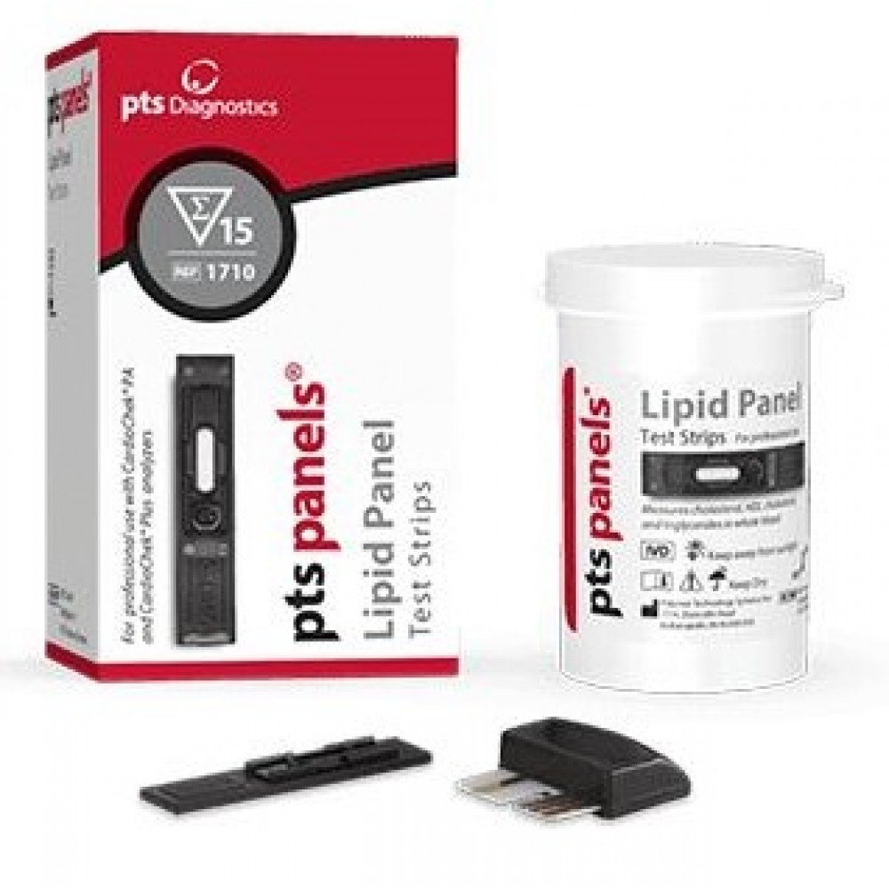 Ταινίες λιπιδαιμικού προφίλ για μετρητές CardioChek PA/Plus PTS Diagnostics 15τμχ