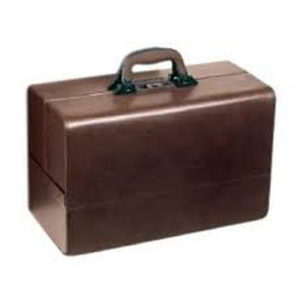 Concertina 17εκ. Καφέ Δερματίνη Bollmann