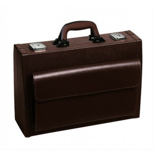 Piccola Μπορντό Δέρμα 41x28x13 Bollmann