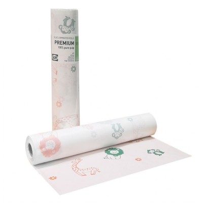 Εξεταστικά Ρολά Πλαστικοποιημένα Premium με Τύπωμα 50cm x 50m 12τμχ