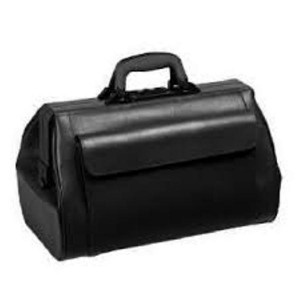 Medi-Light Μαύρη Δέρμα 1 Τσέπη Bollmann