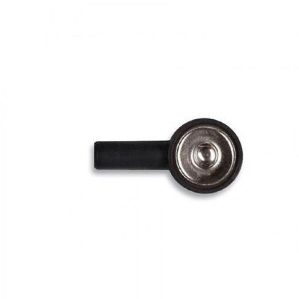 PG922/2TN Αντάπτορας Φυσιοθεραπείας με Εσοχή 2mm σε Snap μαύρο 10τμχ Fiab