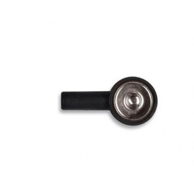 PG922/2TN Αντάπτορας Φυσιοθεραπείας με Εσοχή 2mm σε Snap μαύρο 10τμχ Fiab