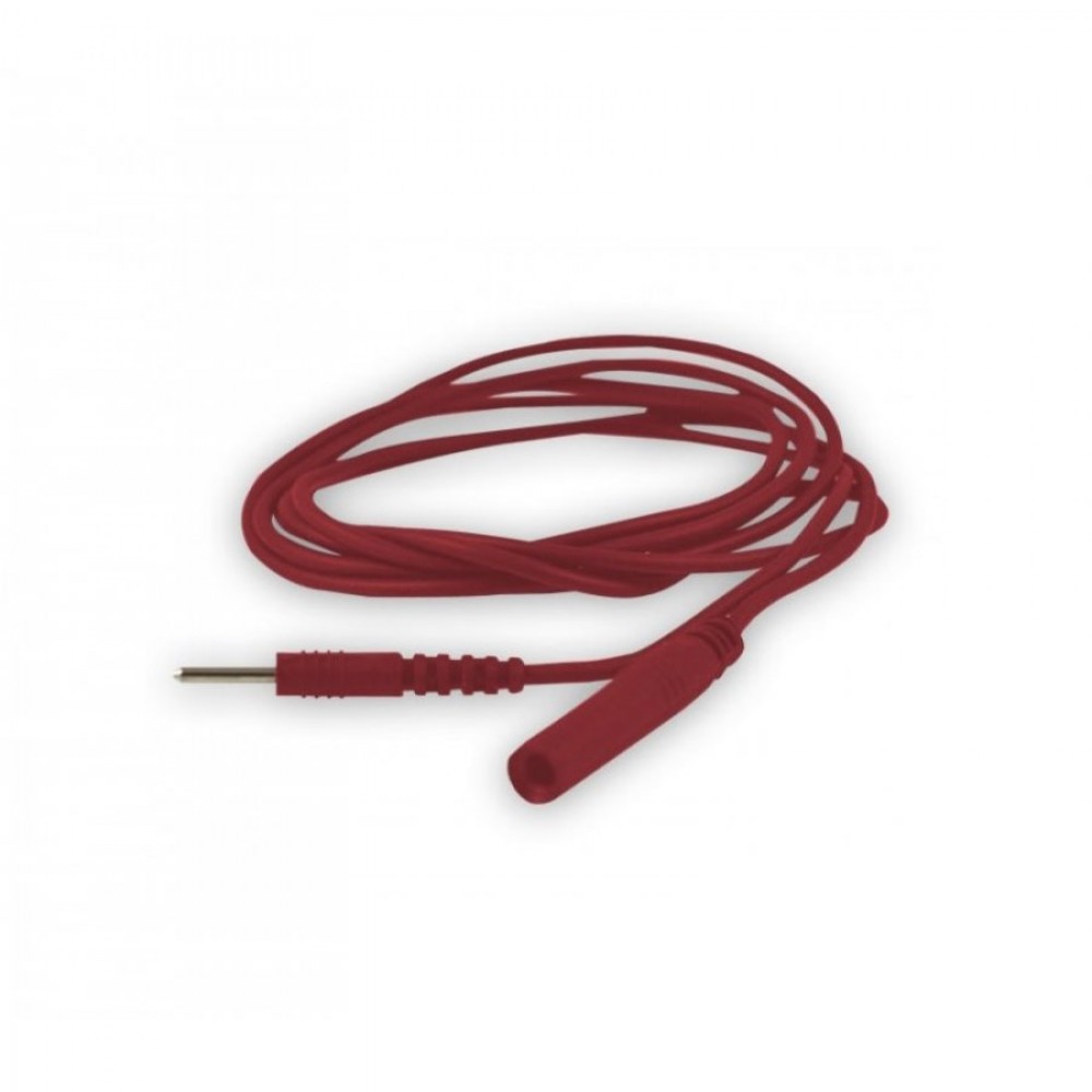 F9071M42N Καλώδια Φυσιοθεραπείας από βύσμα 4mm σε βύσμα 2mm 0,80m Fiab