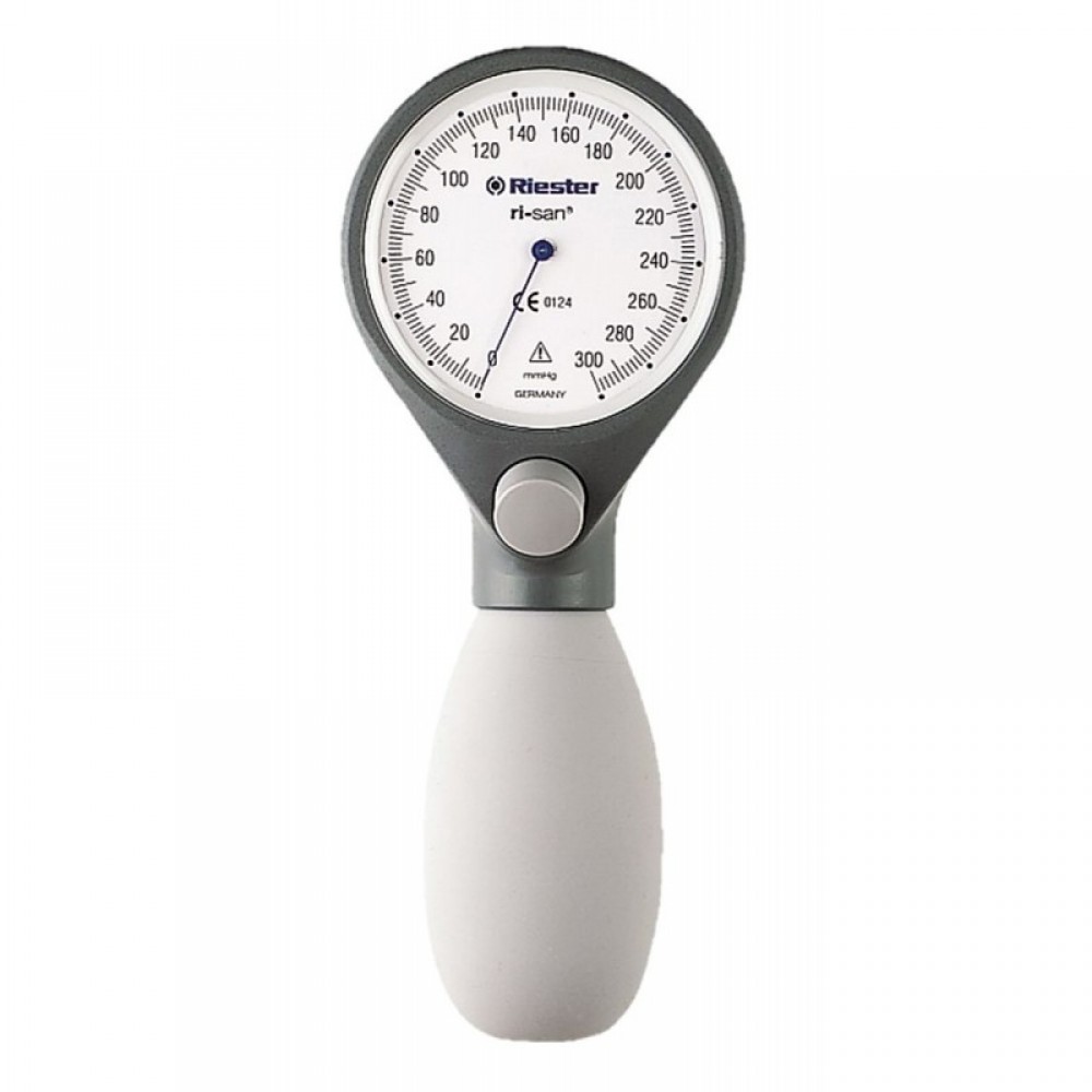 Πιεσόμετρο Ri San Riester - μεταλλικό με 1 σωλήνα γκρι