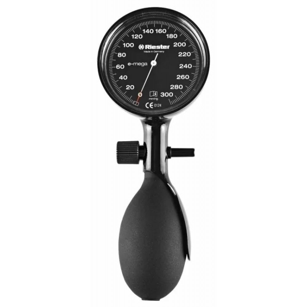 Πιεσόμετρο Ε-Mega Riester - μαύρο 1 σωλήνα latex free