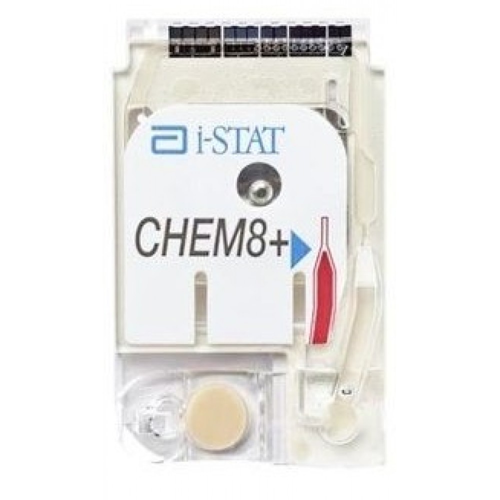 Κασέτα CHEM 8 Ηλεκτρολυτών Αίματος i-Stat Abbott 25τμχ