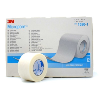 Επιδεσμική Ταινία Χάρτινη Micropore 3M 5cmx9,1m 6τμχ