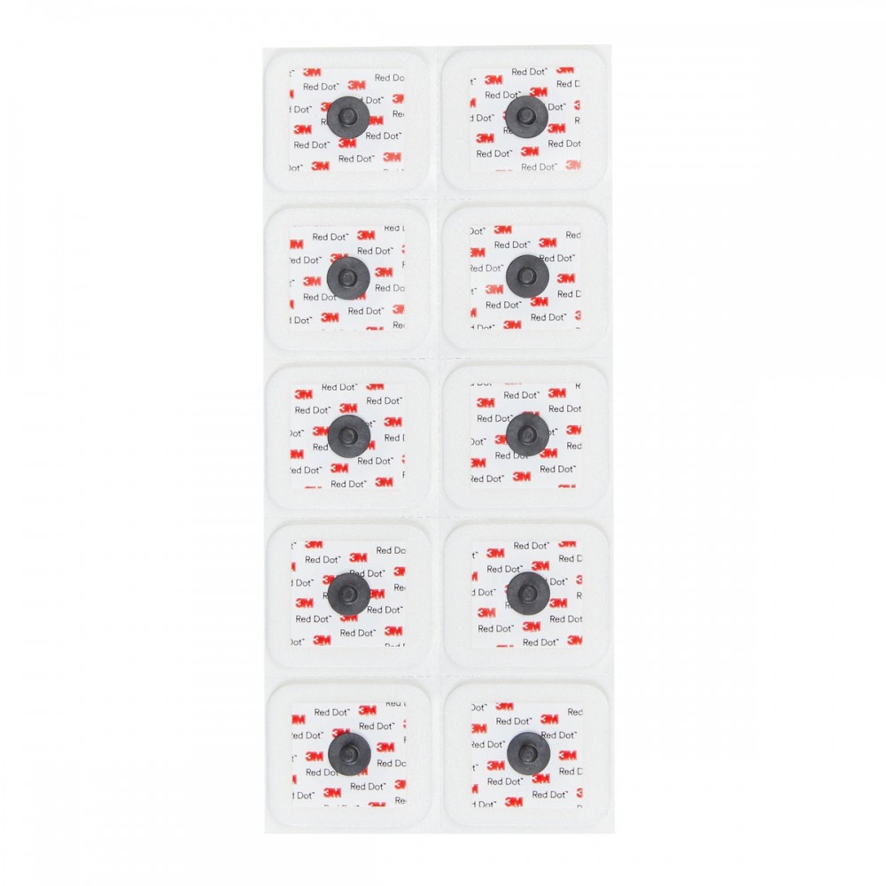 Ηλεκτρόδια με Αφρώδη Ταινία και Κολλώδη Γέλη Red Dot 2570 3M 2570 1000τμχ (κιβώτιο)