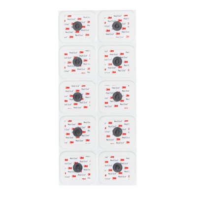 Ηλεκτρόδια με Αφρώδη Ταινία και Κολλώδη Γέλη Red Dot 2570 3M 2570 1000τμχ (κιβώτιο)