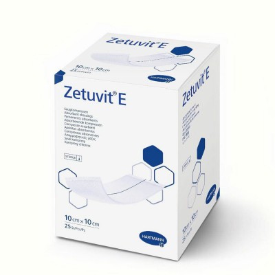 Αποστειρωμένα Επιθέματα Zetuvit E Hartmann 20x40cm 10τμχ