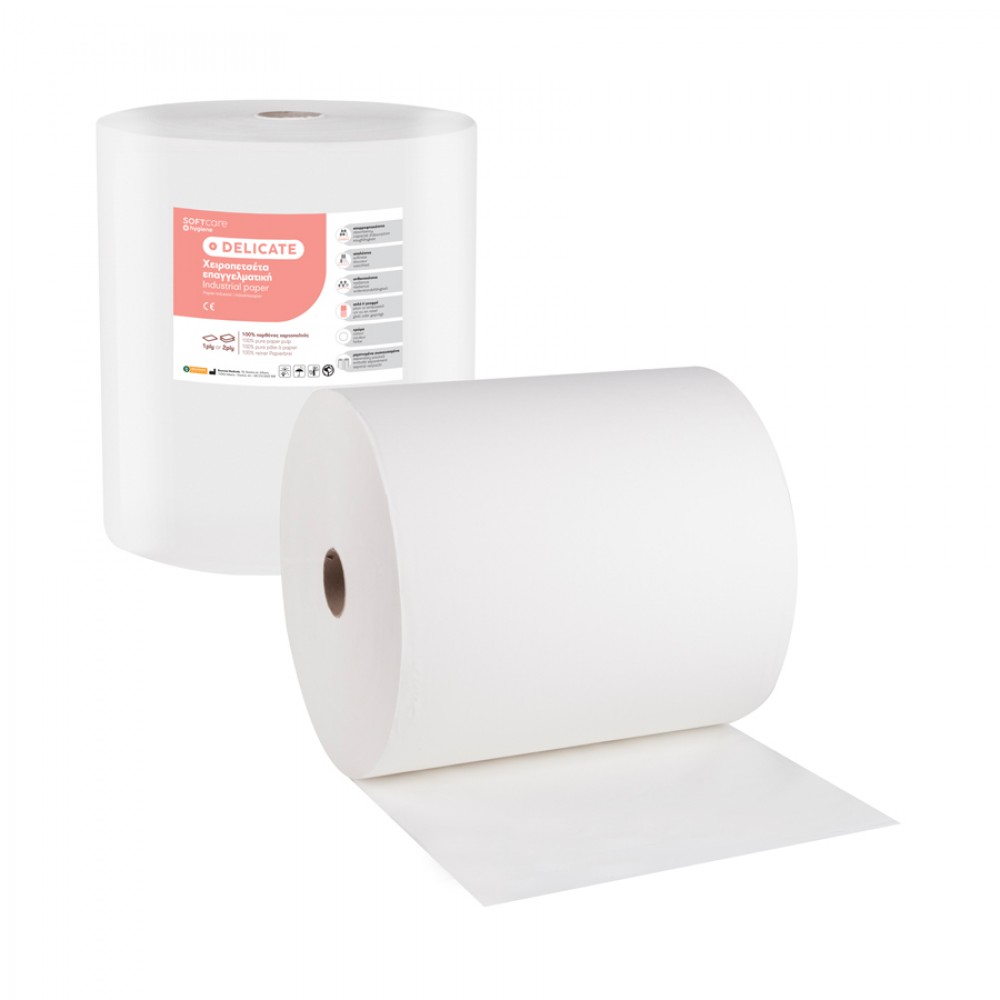 Χειροπετσέτες ρολό 2ply 4000gr Jumbo 2τμχ Αναλώσιμα