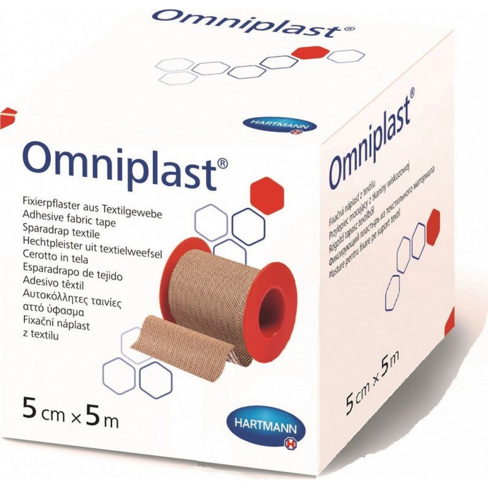 Επιδεσμική Ταινία Omniplast Hartmann 5cmx5m