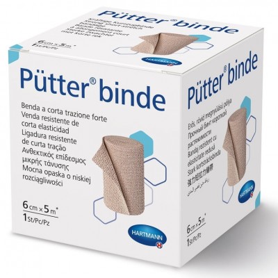 Επίδεσμος με Άγκιστρα Putterbinde Hartmann 8cmx5m 10τμχ