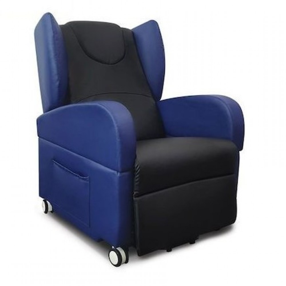 Ηλεκτρική Πολυθρόνα Ανύψωσης Nursy Vita μπλε μαύρο 09-2-134