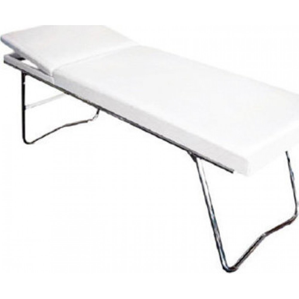 Εξεταστικό Κρεβάτι με Σπαστά Πόδια και Ίσιο Προσκέφαλο T2S31 Marinopoulos λευκό