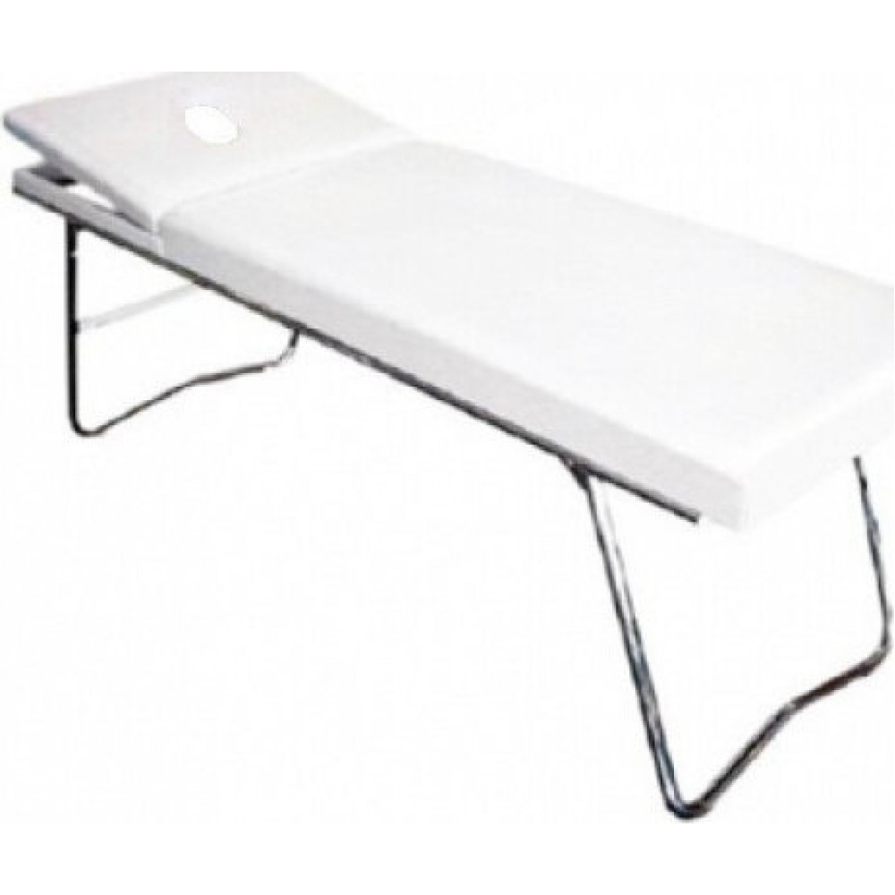 Εξεταστικό Κρεβάτι με Σπαστά Πόδια και Οπή στο Προσκέφαλο T3S31 Marinopoulos λευκό
