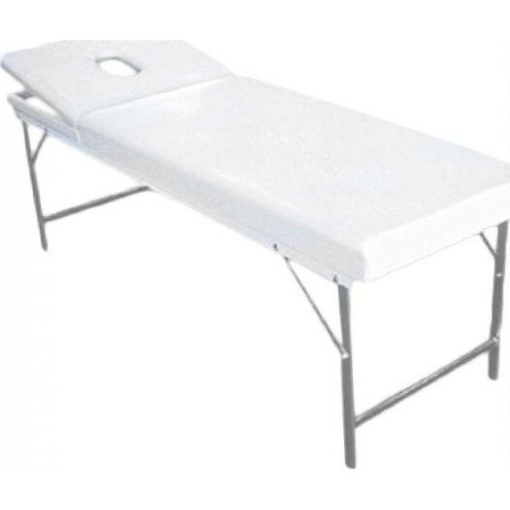 Εξεταστικό Κρεβάτι Βαρέως Τύπου με Σπαστά Πόδια και Οπή στο Προσκέφαλο T3S2 Marinopoulos λευκό