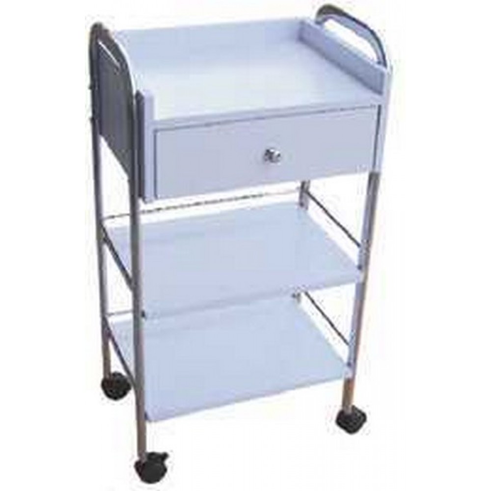 Τραπέζι 3 Ράφια Μελαμίνη και 1 Συρτάρι 732 Marinopoulos 0,45x0,35x0,85m