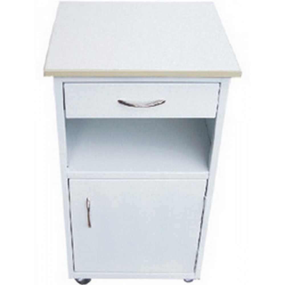 Κομοδίνο Νοσοκομειακό με 1 Συρτάρι και 1 Ντουλάπι 11260 Marinopoulos 0,4x0,44x0,8m