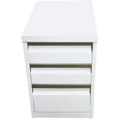 Τραπέζι Λαμαρίνα Ηλεκτροστατικής Βαφής με 3 Συρτάρια 11133 Marinopoulos 0,56x0,4x0,56m