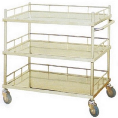 Τραπέζι με 3 Ράφια ΚΒ128 Marinopoulos  0,42x0,6x0,8m