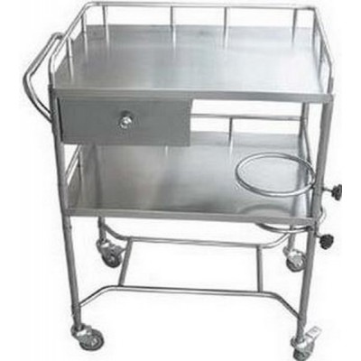 Τραπέζι Inox ΚΒ122 Marinopoulos 0,45x0,65x0,8m