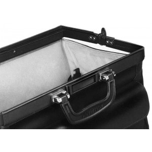 Medi-Light Μαύρη Δέρμα 1 Τσέπη Bollmann