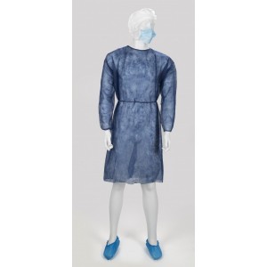 Εξεταστική Μπλούζα μπλε σκούρο Soft 10τμχ