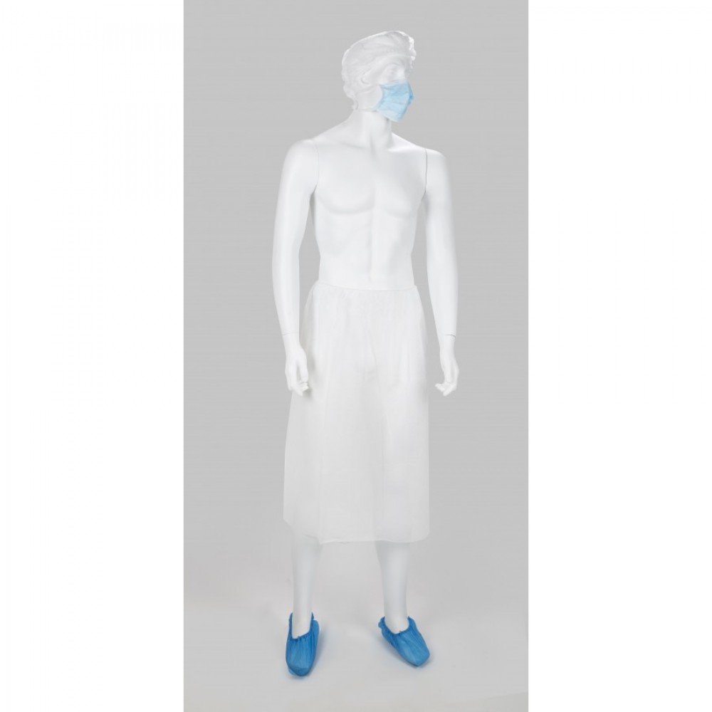 Εξεταστική Φούστα Soft λευκή 10τμχ