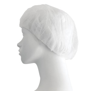 Σκούφια Non Woven με Λάστιχο Γύρω Soft λευκή 100τμχ