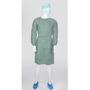 Εξεταστική Μπλούζα πράσινο σκούρο Soft 10τμχ