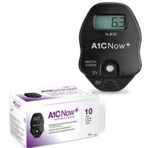 Μετρητής γλυκοζυλιωμένης αιμοσφαιρίνης A1Cnow+ PTS Diagnostics 20 χρήσεις (λήξη 10/23)