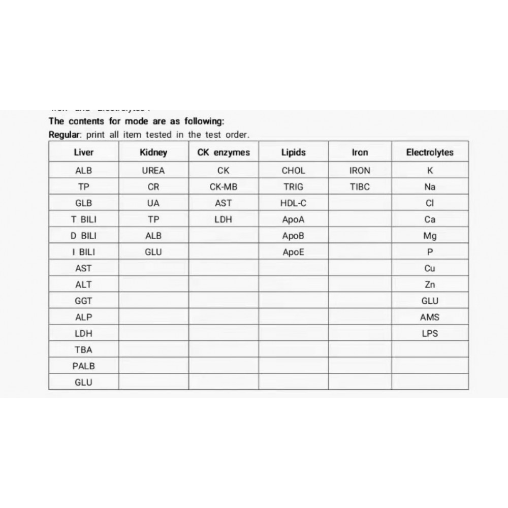 BC300 ημι-αυτόματος βιοχημικός αναλυτής Contec