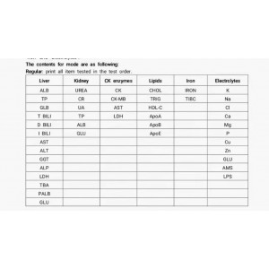 BC300 ημι-αυτόματος βιοχημικός αναλυτής Contec