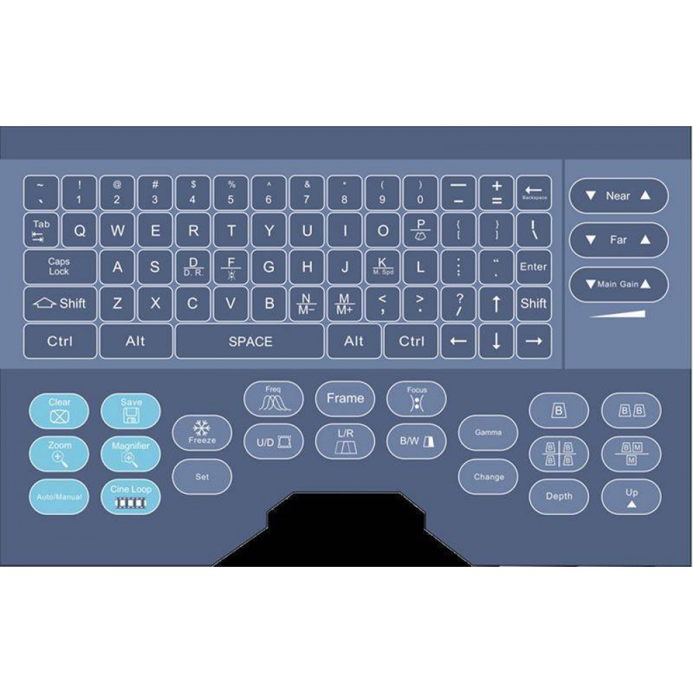 Υπέρηχος Contec 600P2 με Κεφαλή Convex, Τσάντα Μεταφοράς και Μπαταρία