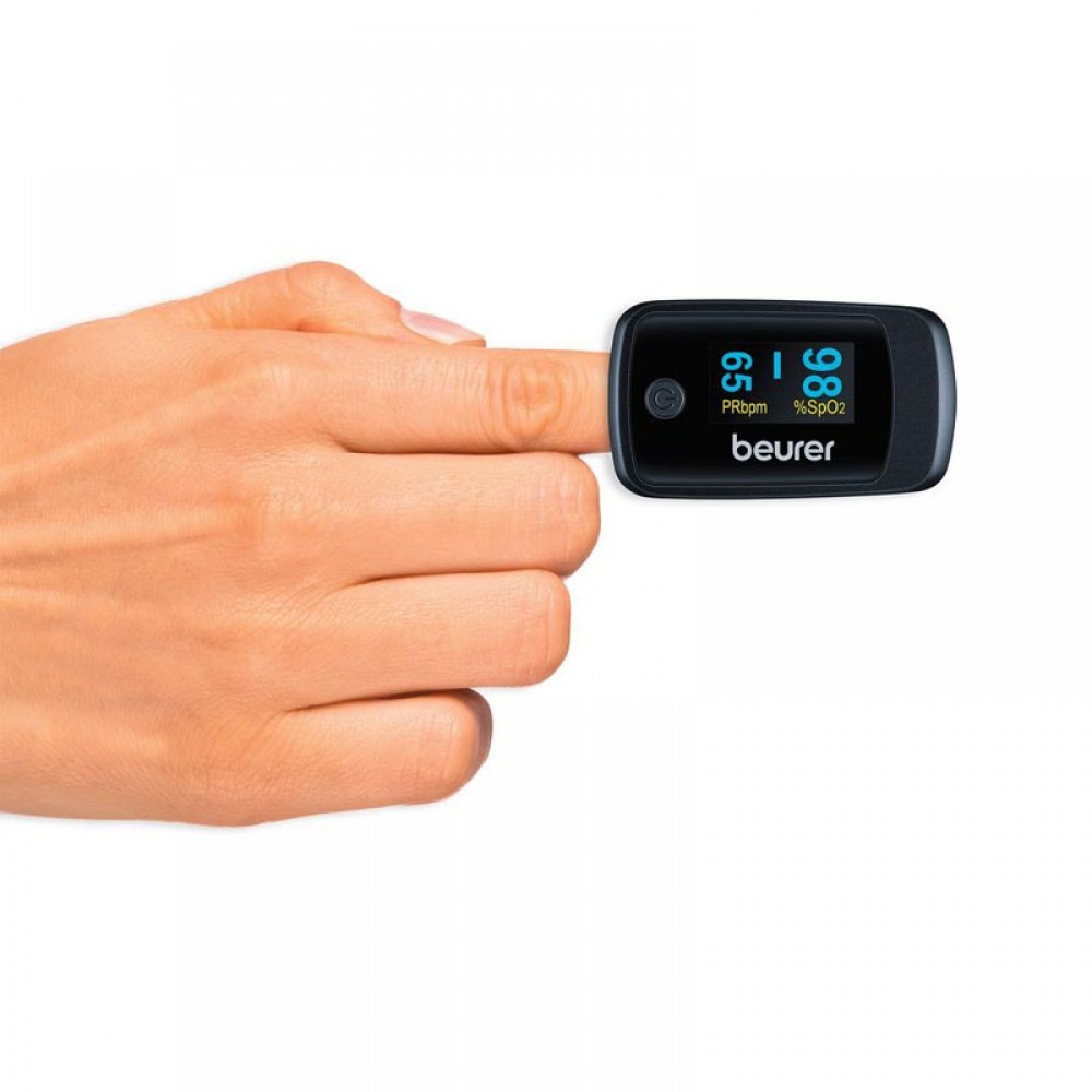 Οξύμετρο Δακτύλου PO 45 Beurer - με δείκτη διάχυσης (PI)