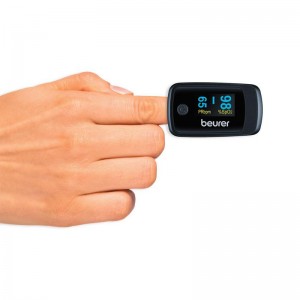 Οξύμετρο Δακτύλου PO 45 Beurer - με δείκτη διάχυσης (PI)