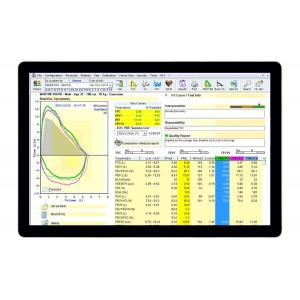 Σπιρόμετρο Minispir MIR με 60 Τουρμπίνες ΜΧ FlowMir