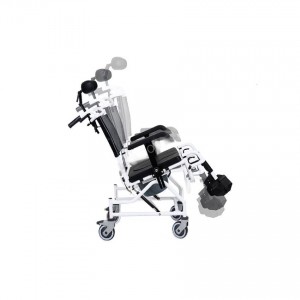 Καρέκλα αλουμινίου τροχήλατη, αδιάβροχη με WC 09-2-013 Vita