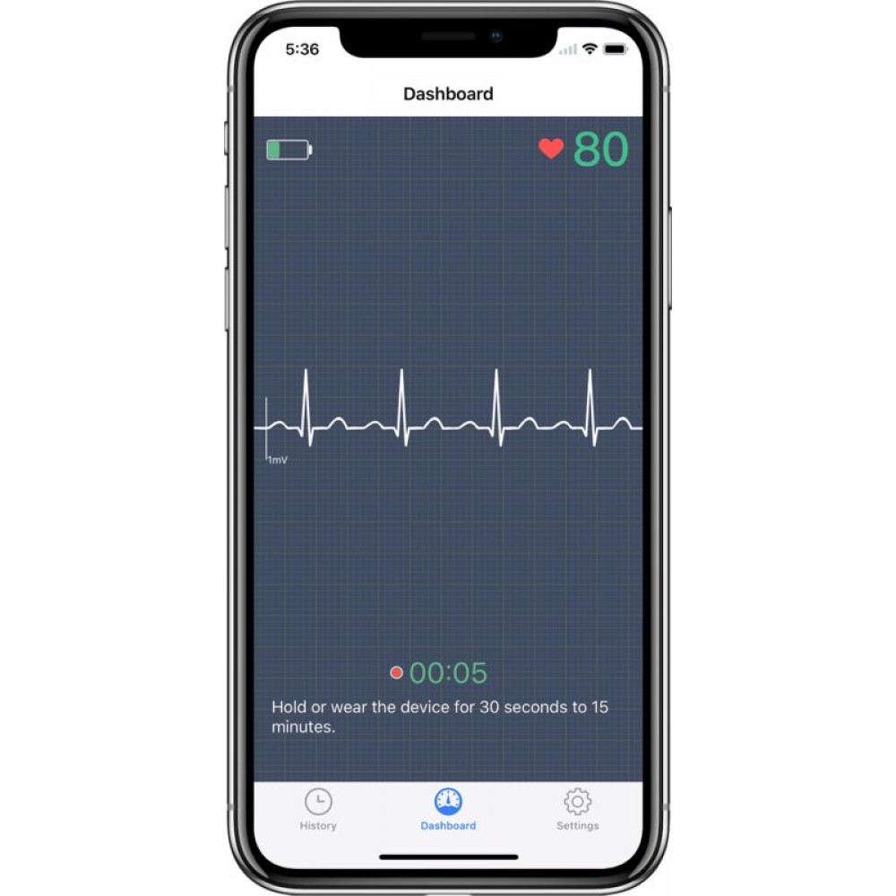 Φορητή Συσκευή Ηλεκτροκαρδιογραφήματος DuoEK Wellue