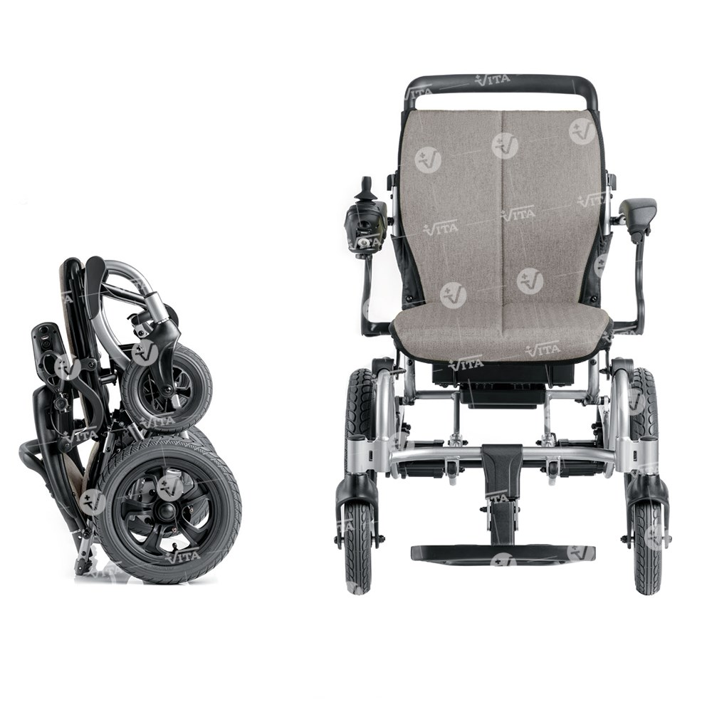 Αναπηρικό Αμαξίδιο Vita Orthopaedics VT613012F Mobility Power Chair Grey 40cm