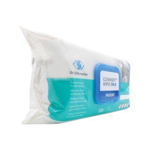 Ταχεία Απολύμανση Μεγάλων Επιφανειών Dr Schumacher Cleanisept Wipes Maxi