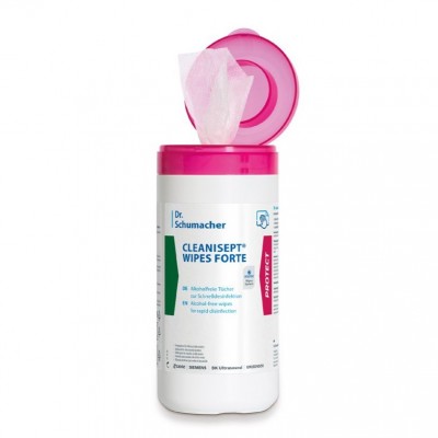 Ταχεία Απολύμανση Dr Schumacher Cleanisept Wipes Forte