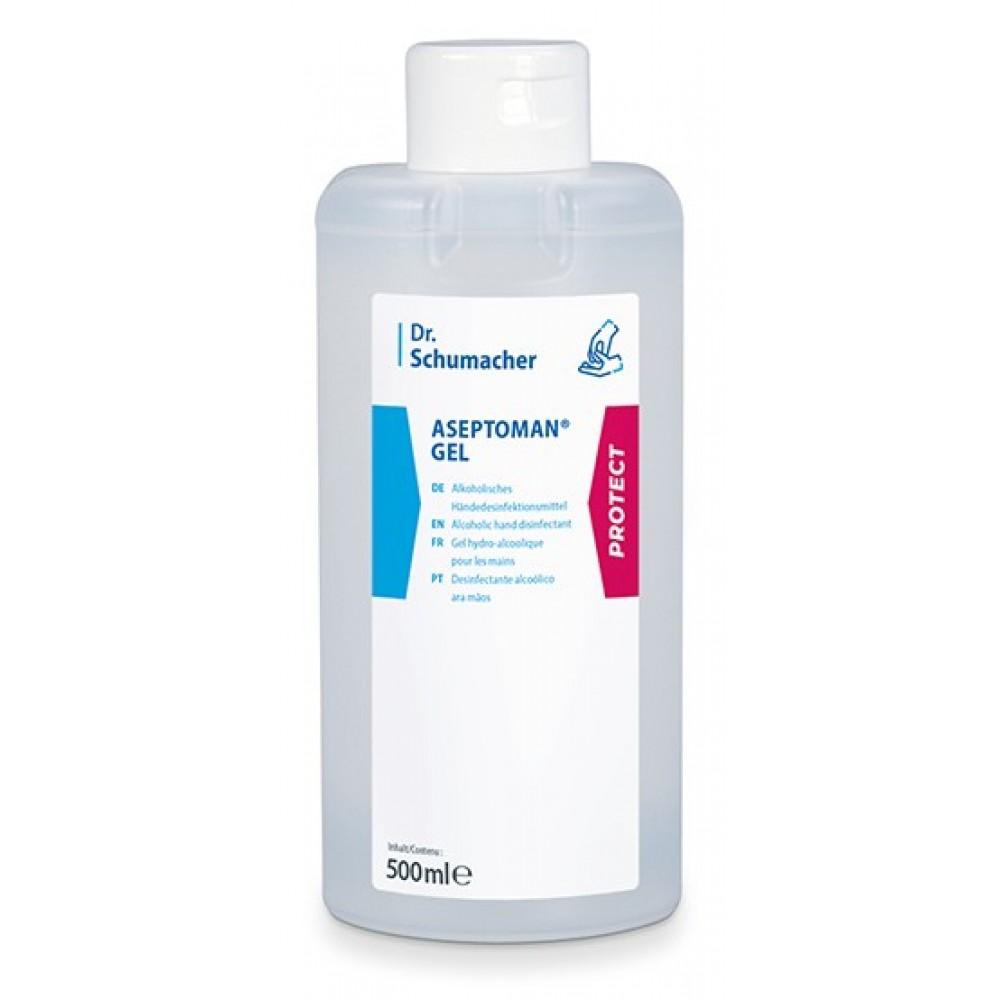 Αντισηπτικό Χεριών Dr Schumacher Aseptoman Med 500ml 72% αιθανόλη