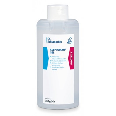 Αντισηπτικό Χεριών Dr Schumacher Aseptoman Med 500ml 72% αιθανόλη